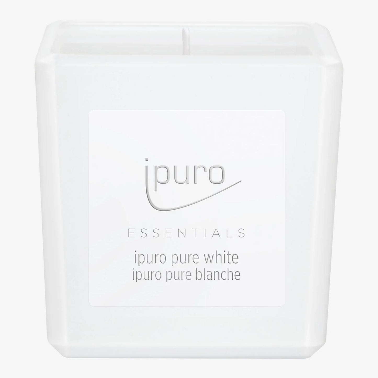 ipuro pure white Duftkerze