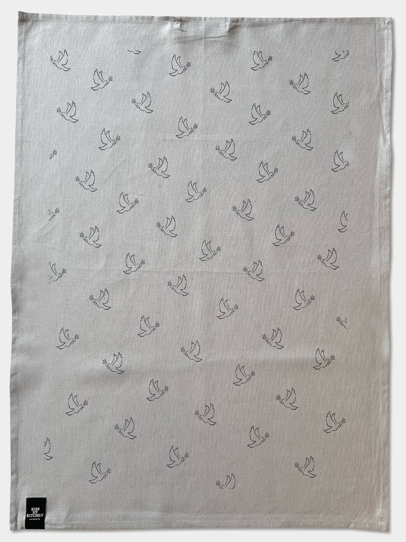 Geschirrtuch Lovepeace grey