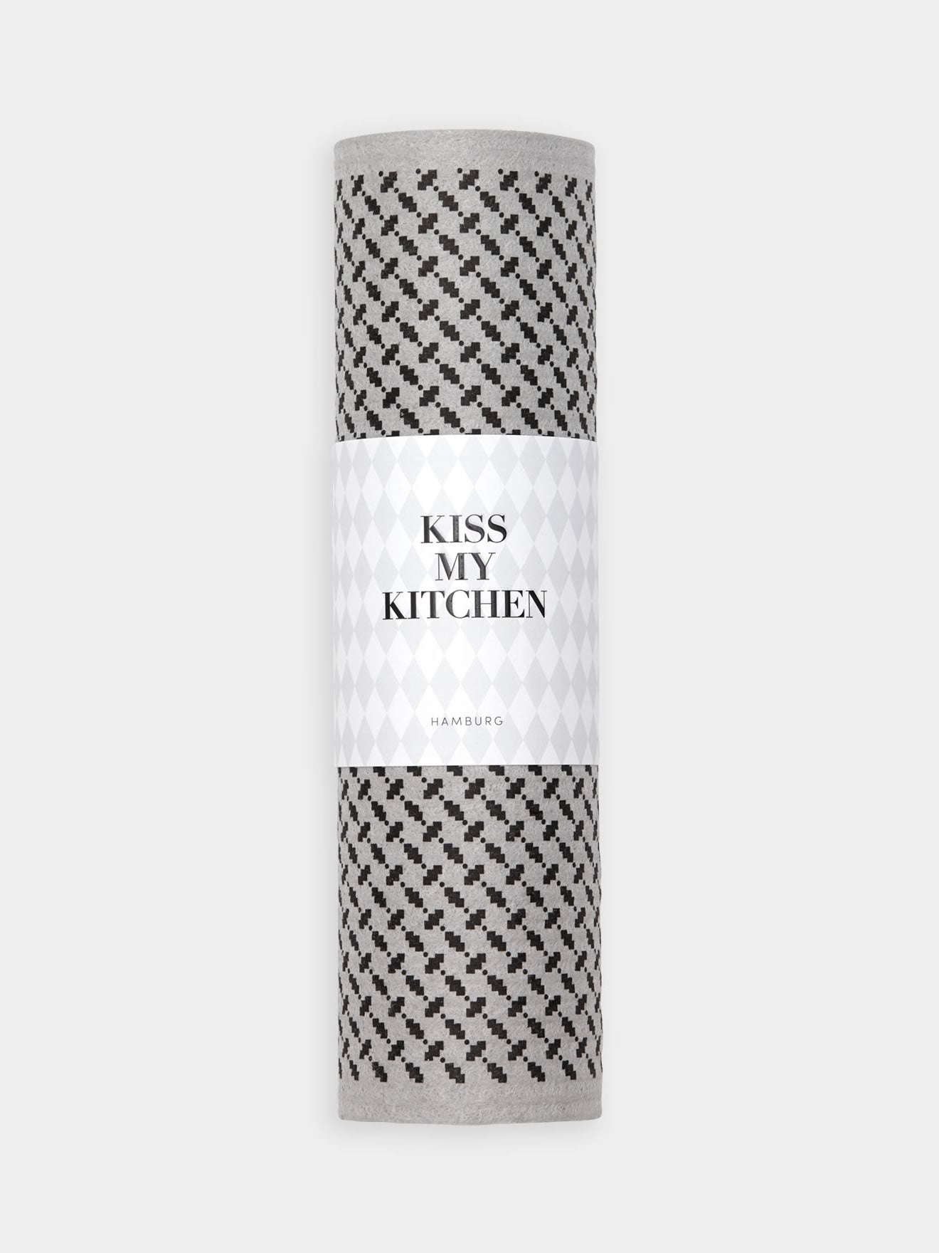 Pali Pur grey black Schwammtuch-Rolle