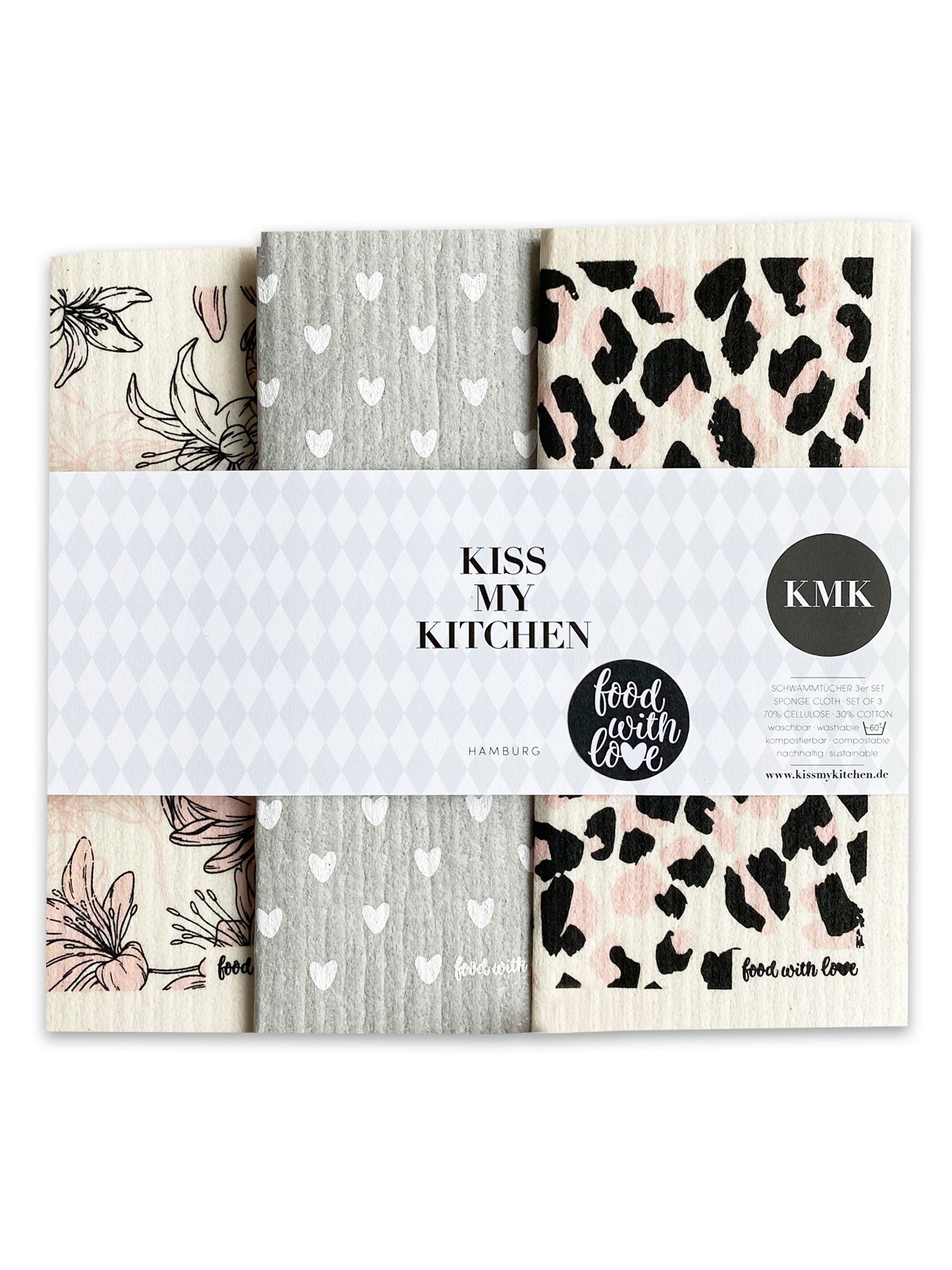 3 Schwammtücher Shapes of us