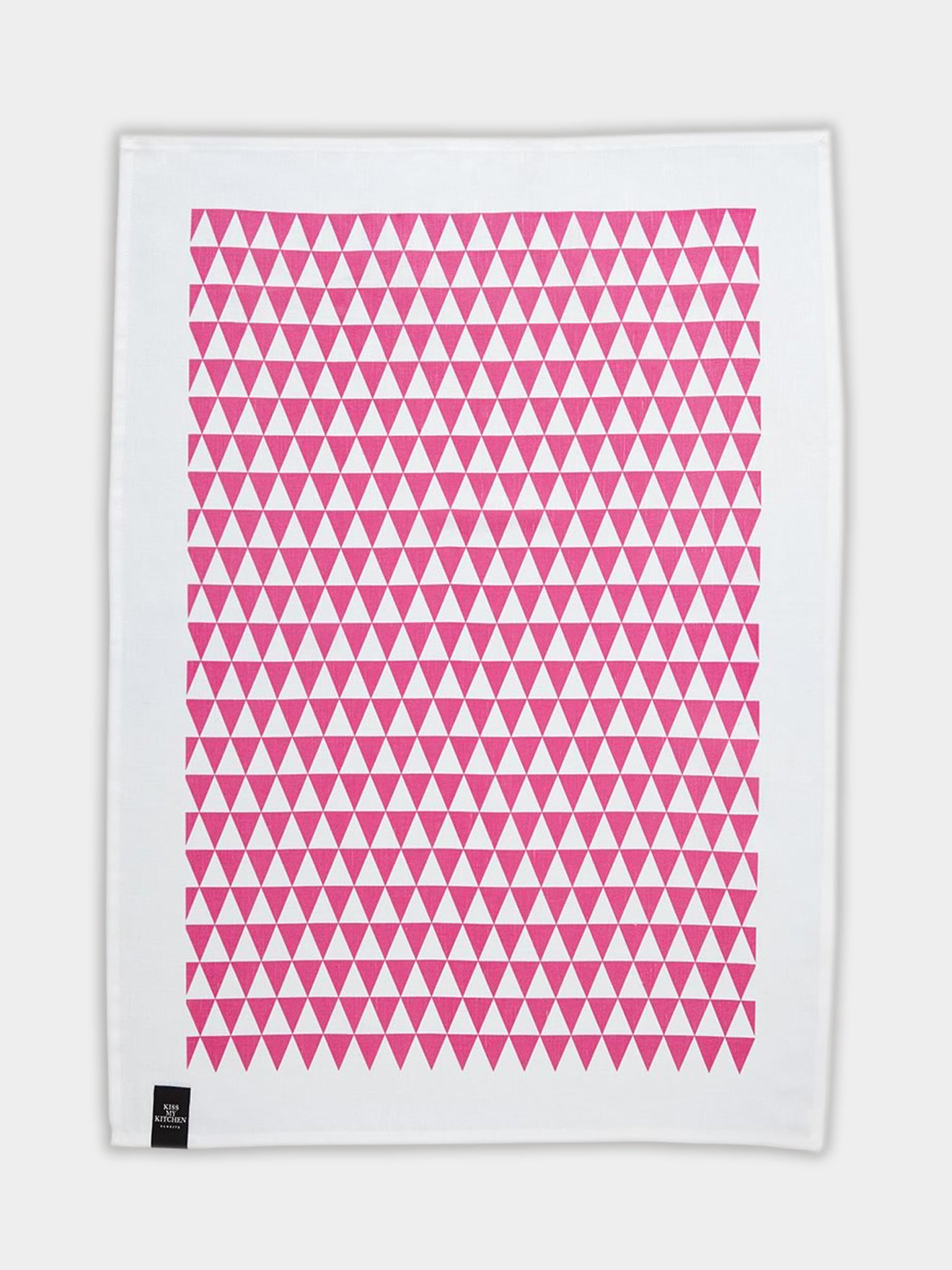 Geschirrtuch Dreieck pink