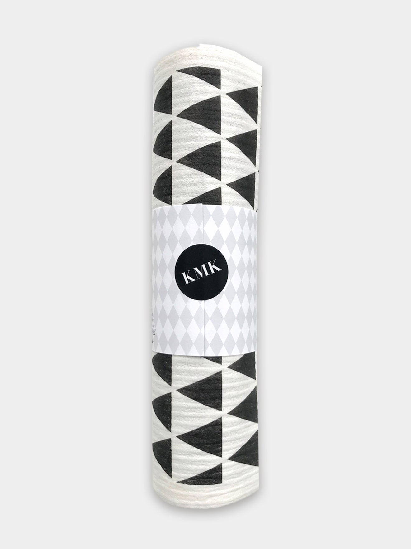 Dreieck white black Schwammtuch-Rolle