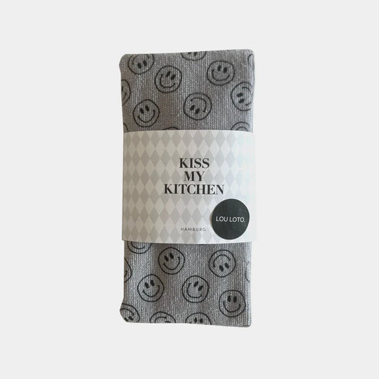 Küchen-Handtuch Soft Cotton Smile Grey
