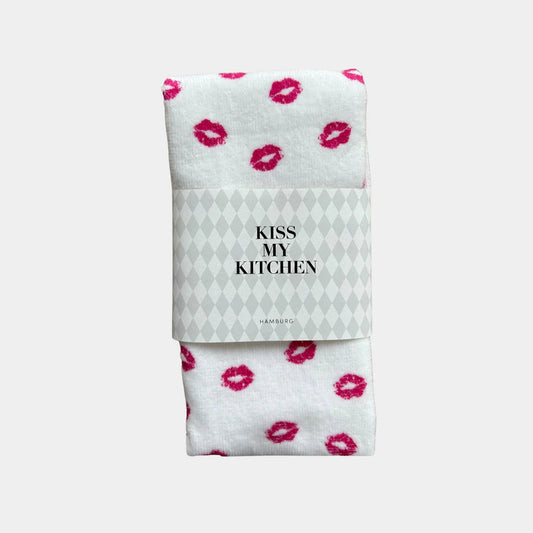 Küchen-Handtuch Soft Cotton Kiss White Pink