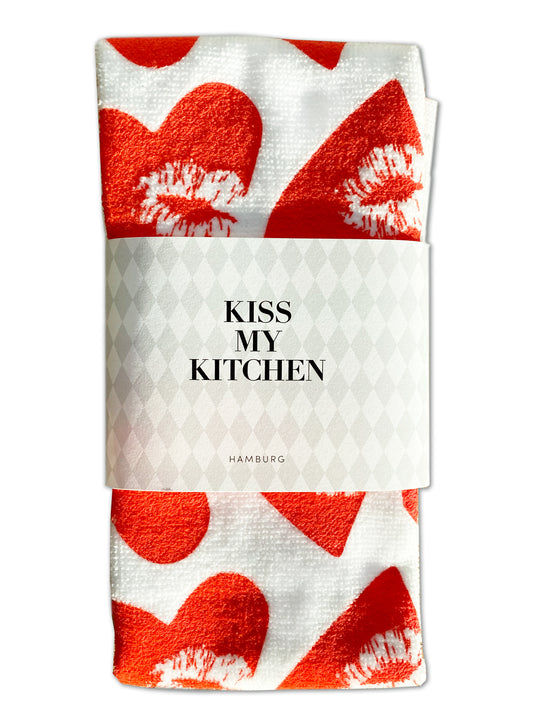 Küchen-Handtuch Soft Cotton LOVEKISS red